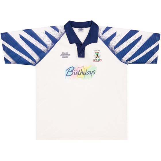 1993-94 Bury Home Shirt - 8/10 - (XL)