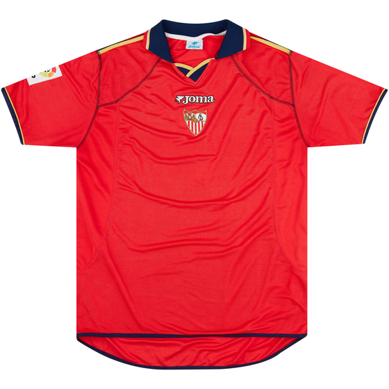 2001-02 Sevilla Away Shirt - 6/10 - (XL)