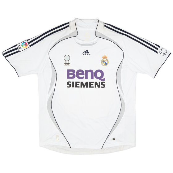 2006-07 Real Madrid Home Shirt - 6/10 - (XL)