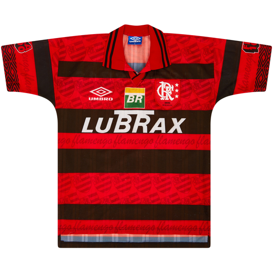 1995-96 Flamengo Centenary Home Shirt - 8/10 - (M)