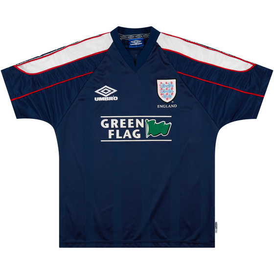 1998-00 England Umbro Training Shirt - 7/10 - (L)