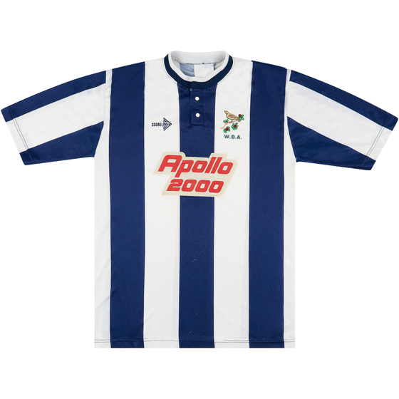 1989-90 West Brom Home Shirt - 8/10 - (L)