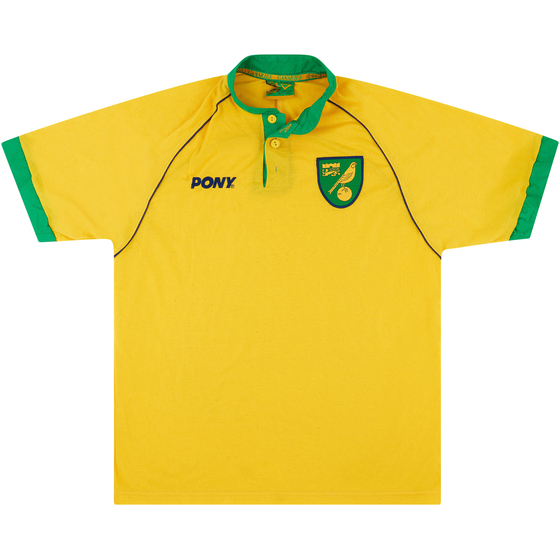 1997-99 Norwich Home Shirt - 7/10 - (XL)