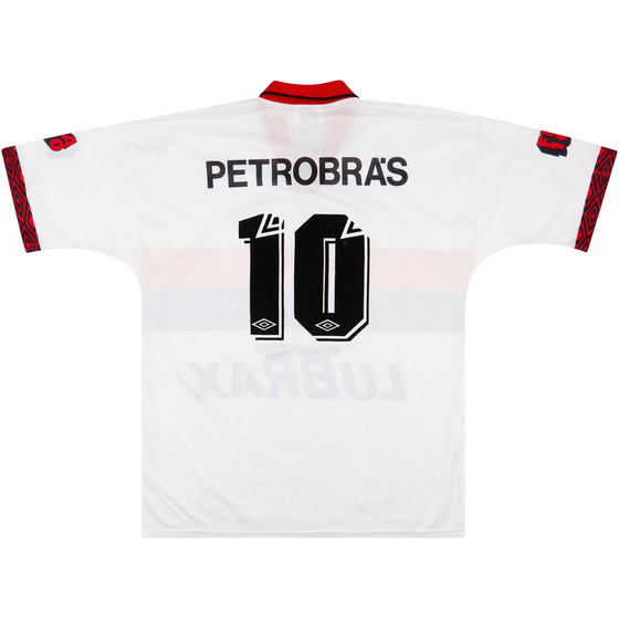 1995-96 Flamengo Centenary Away Shirt #10 - 8/10 - (L)