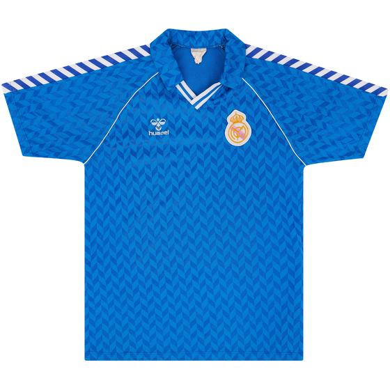 1987-88 Real Madrid Away Shirt - 8/10 - (M)