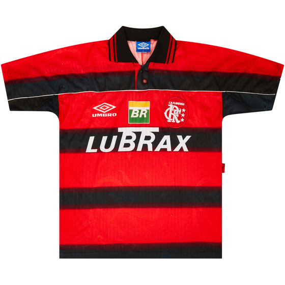 1997-98 Flamengo Home Shirt - 9/10 - (L)