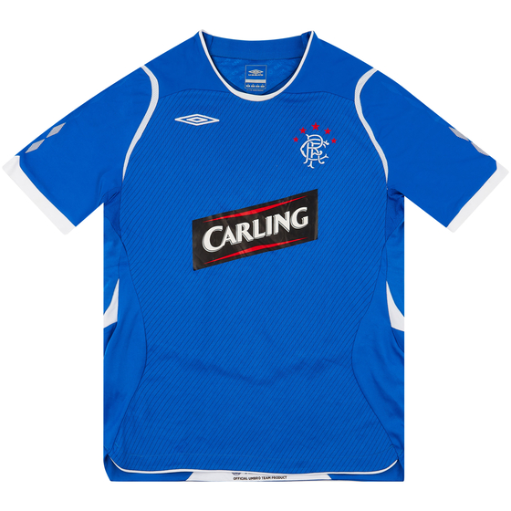 2008-09 Rangers Home Shirt - 8/10 - (Women's M)