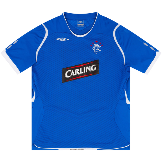 2008-09 Rangers Home Shirt - 7/10 - (Women's XXL)