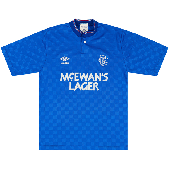 1987-90 Rangers Home Shirt - 9/10 - (S)