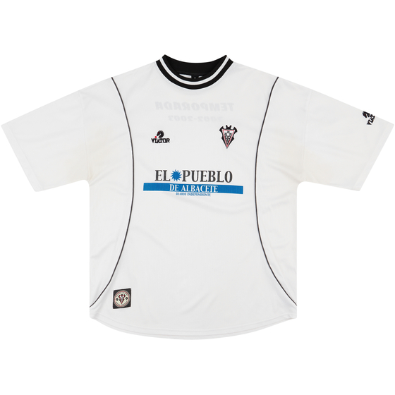 2002-03 Albacete Home Shirt - 8/10 - (XL)