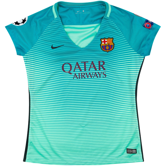 2016-17 Barcelona Third Shirt - 9/10 - (Women's L)