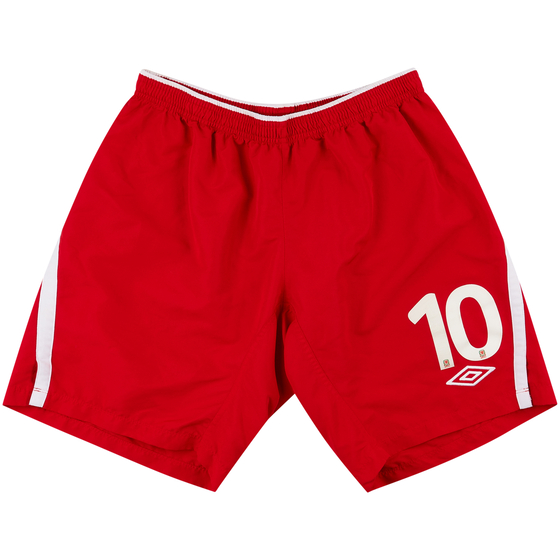 2010-11 Wales Player Issue Away Shorts #10 - 9/10 - (XL)