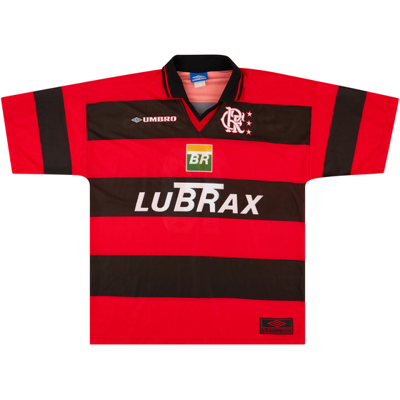 1999 Flamengo Home Shirt #10 - 8/10 - (XL)