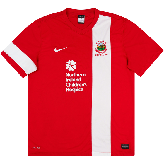 2013-14 Linfield Away Shirt - 9/10 - (XL)