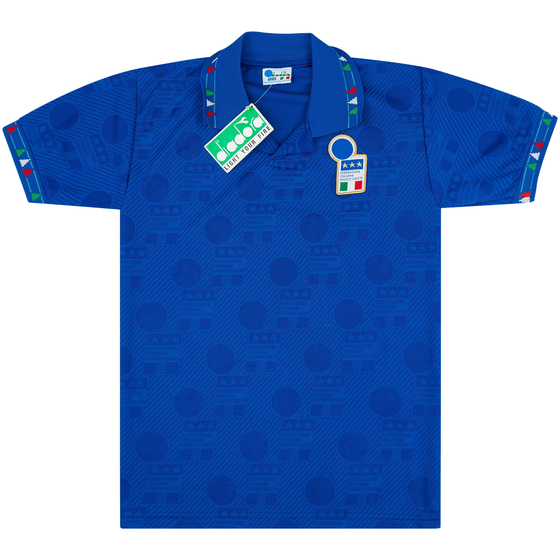 1994 Italy Home Shirt #10 (Baggio) (S)