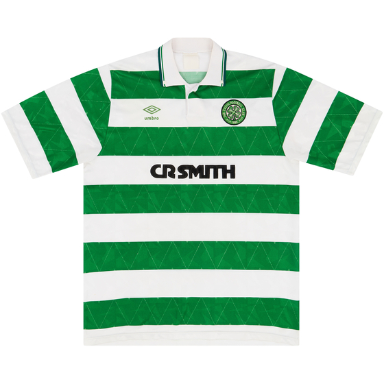 1989-91 Celtic Home Shirt - 9/10 - (L)