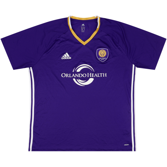 2015 Orlando City Authentic Home Shirt - 8/10 - (XXL)