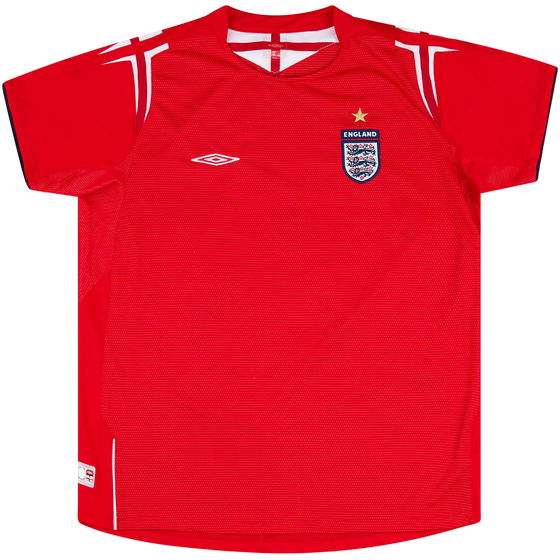 2004-06 England Away Shirt - 9/10 - (Women's XL)