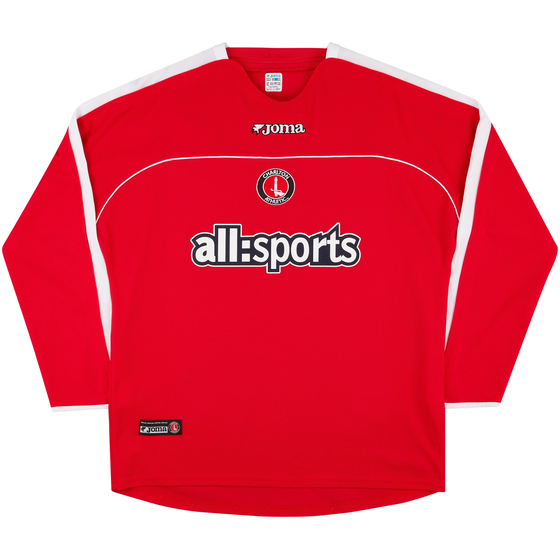 2003-04 Charlton Home L/S Shirt - 6/10 - (XL)