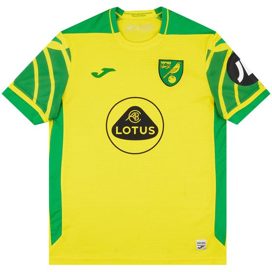 2021-22 Norwich Home Shirt - 7/10 - (S)