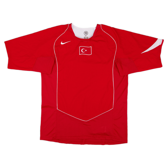2004-06 Turkey Home Shirt - 8/10 - (L)