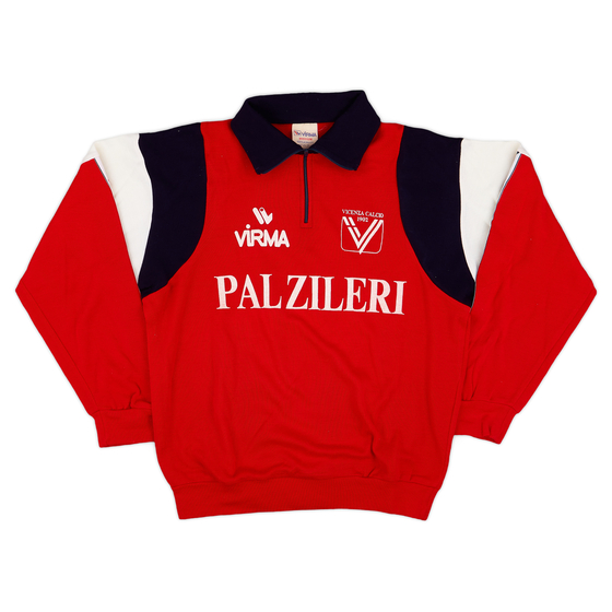 1994-95 Vicenza Virma 1/2 Zip Training Top - 7/10 - (M)