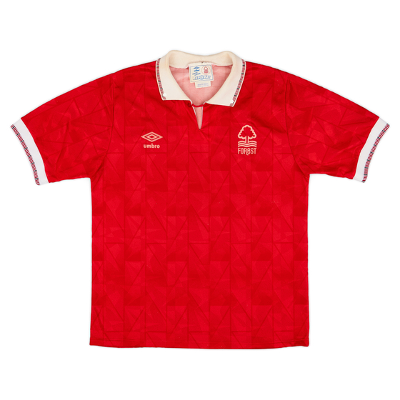 1990-92 Nottingham Forest Home Shirt - 6/10 - (L)