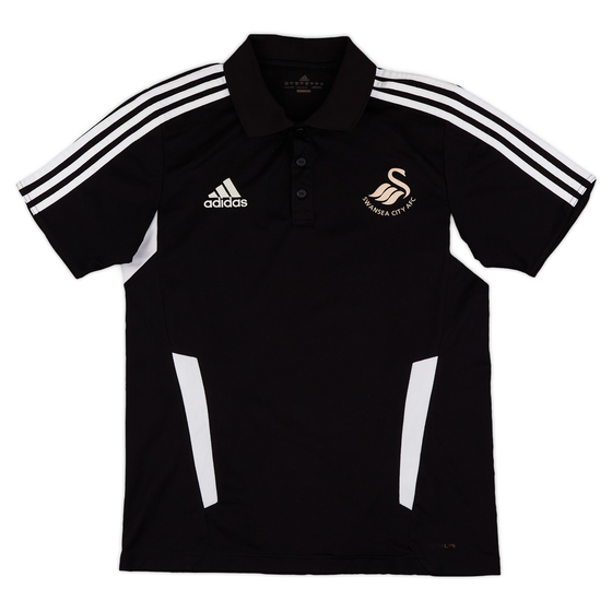 2011-12 Swansea adidas Polo Shirt - 6/10 - (S)