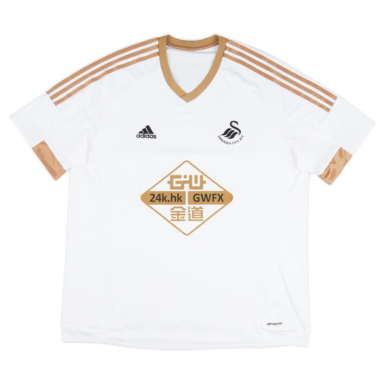 2015-16 Swansea Home Shirt - 9/10 - (XXL)