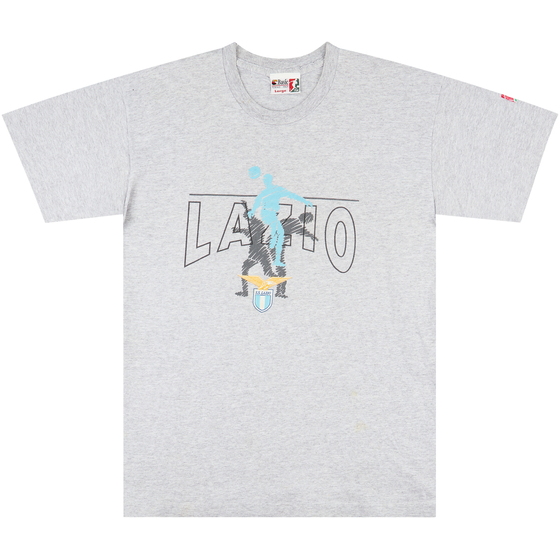 1990s Lazio Graphic Fan Tee - 9/10 - (L)