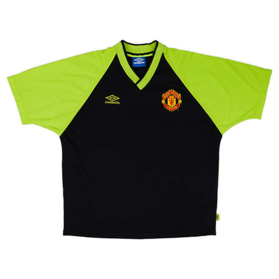 1998-99 Manchester United Umbro Training Shirt - 9/10 - (L)