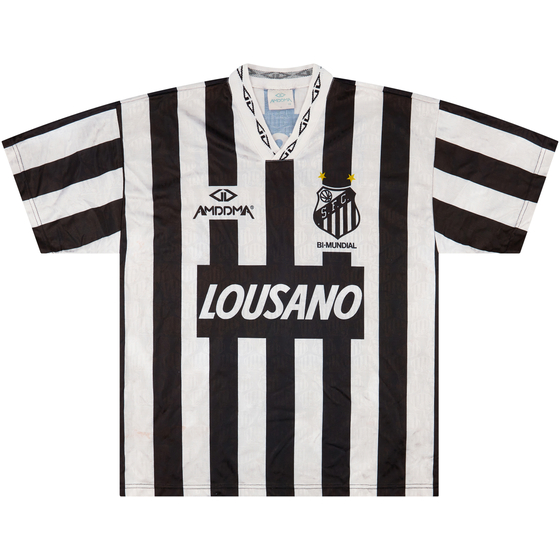 1995 Santos Away Shirt #9 - 6/10 - (XL)