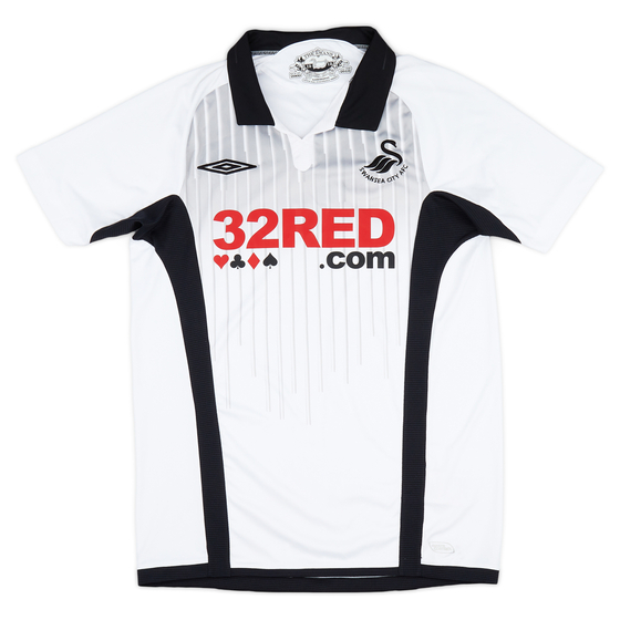 2009-10 Swansea Home Shirt - 9/10 - (S)