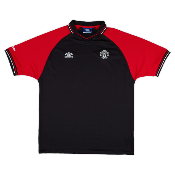 1998-99 Manchester United Umbro Training Shirt - 9/10 - (XL)