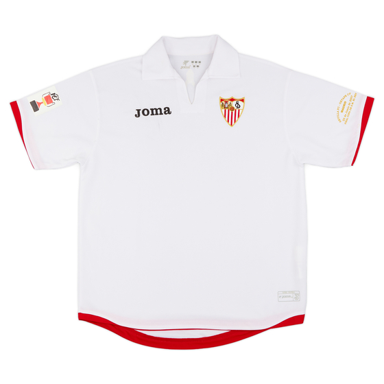 2007 Sevilla 'Copa del Rey Final' Shirt - 6/10 - (S)