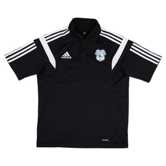 2015-16 Cardiff adidas Polo Shirt - 9/10 - (M)