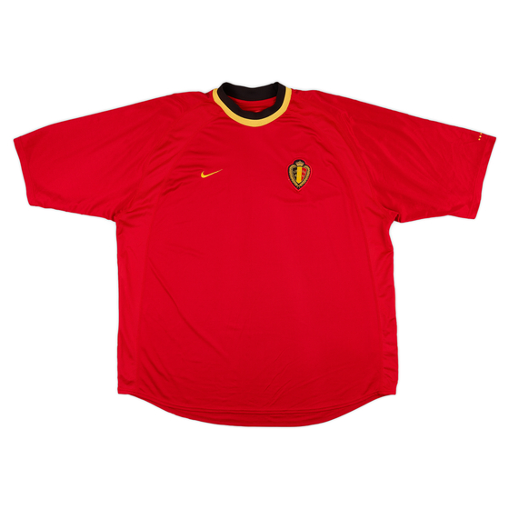 2000-02 Belgium Home Shirt - 9/10 - (XXL)
