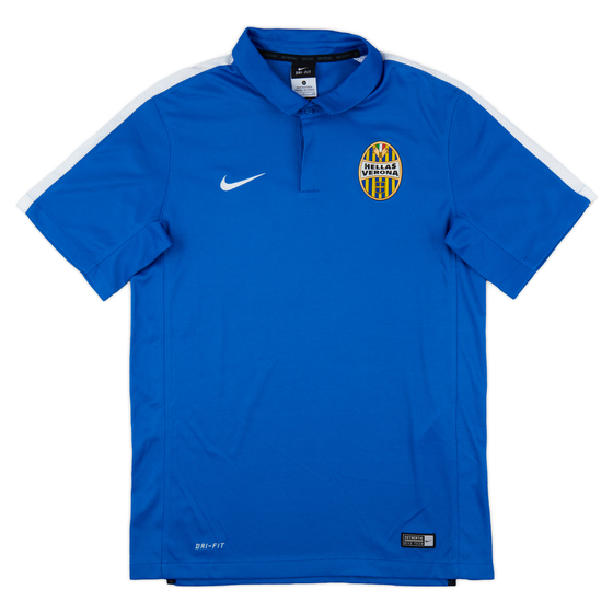 2015-16 Hellas Verona Nike Polo Shirt - 9/10 - (S)