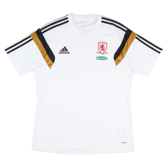 2014-15 Middlesbrough adidas Training Shirt - 8/10 - (L)