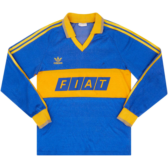 1989-90 Boca Juniors Home L/S Shirt - 7/10 - (M)