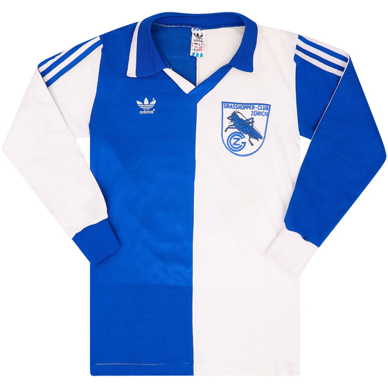1980-85 Grasshoppers Home L/S Shirt - 7/10 - (S)