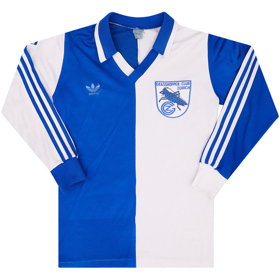 1980-85 Grasshoppers Home L/S Shirt - 5/10 - (S)