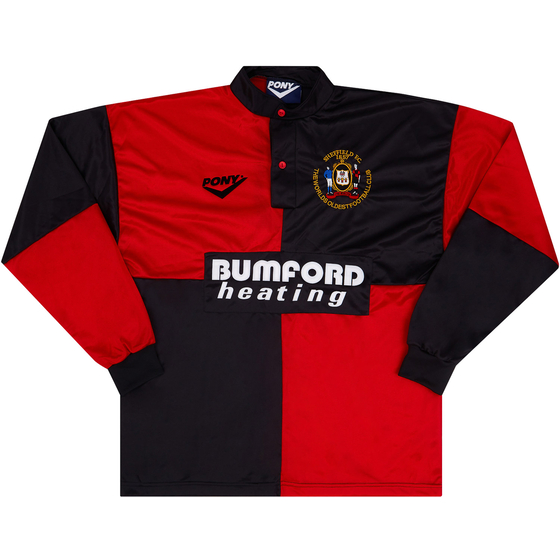 1995-96 Sheffield FC Home L/S Shirt - 10/10 - M