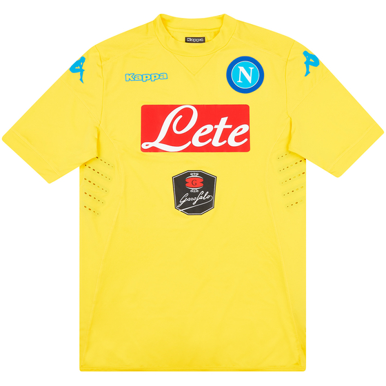 2015-16 Napoli GK Shirt - 8/10 - (XXL)
