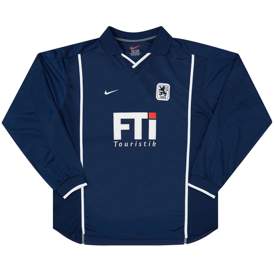 1999-00 1860 Munich Player Issue Away L/S Away Shirt - 8/10 - (XL)