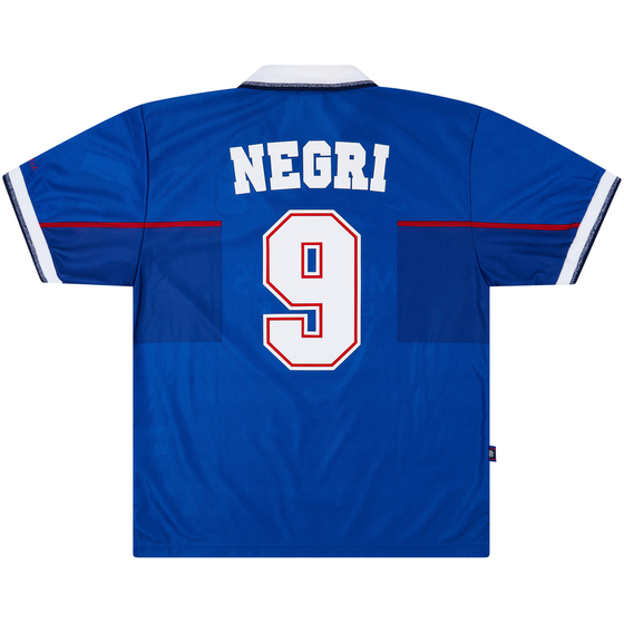 1997-99 Rangers Home Shirt Negri #9 M