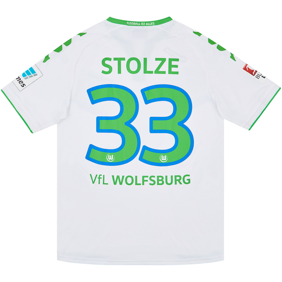 2015-16 Wolfsburg Home Shirt Stolze #33 - 8/10 - (M)