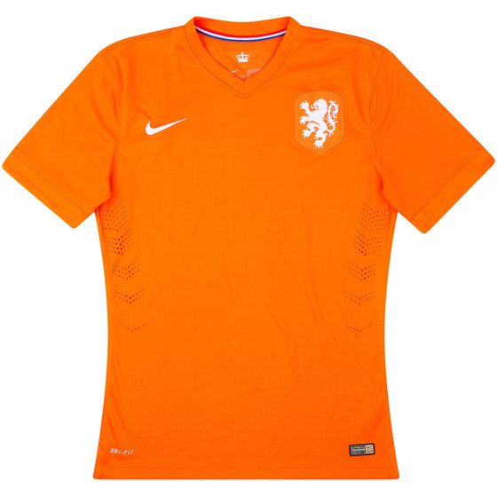 2014-15 Netherlands Player Issue Home Shirt - 8/10 - (XL)