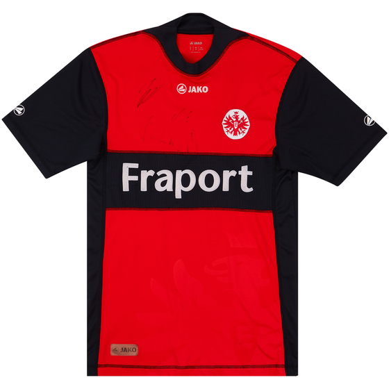 2009-10 Eintracht Frankfurt Signed Home Shirt - 6/10 - (XS)