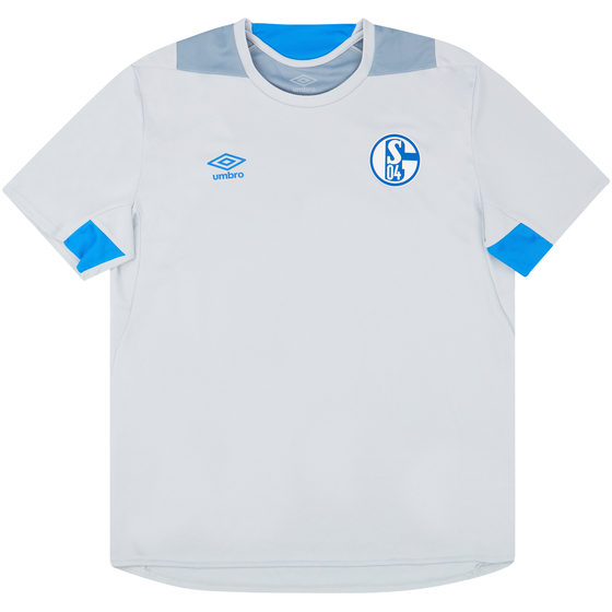 2021-22 Schalke Umbro Training Shirt - 8/10 - (XL)